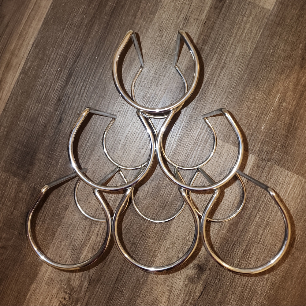 Silver Metal Wine Rack - Picture 4 of 6